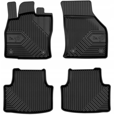 SKODA Octavia 4 à partir de 2019 - TAPIS, TAPIS DE PORTE, TAPIS DE PORTE EN CAOUTCHOUC, BACS 77