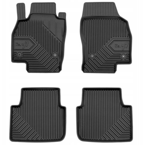 SKODA Scala à partir de 2019 - TAPIS, TAPIS DE PORTE, TAPIS DE PORTE EN CAOUTCHOUC, BAC 77