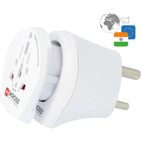 Skross 1.500215-E Reiseadapter  CO W to IND