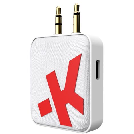 SKROSS Adaptateur Audio sans Fil - adaptateur Bluetooth avec 2x prises jack 3,5 mm : 1x mono, 1x stéréo (7640166327738)