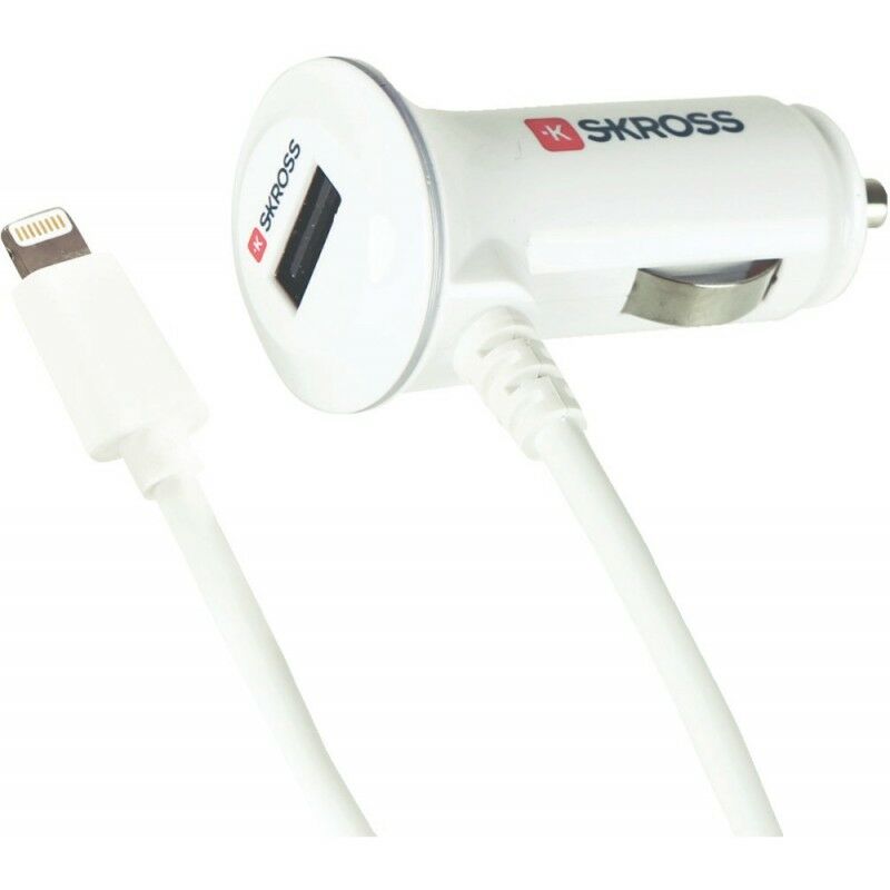 Image of Skross - Auto Charger Micro Usb - Bianco