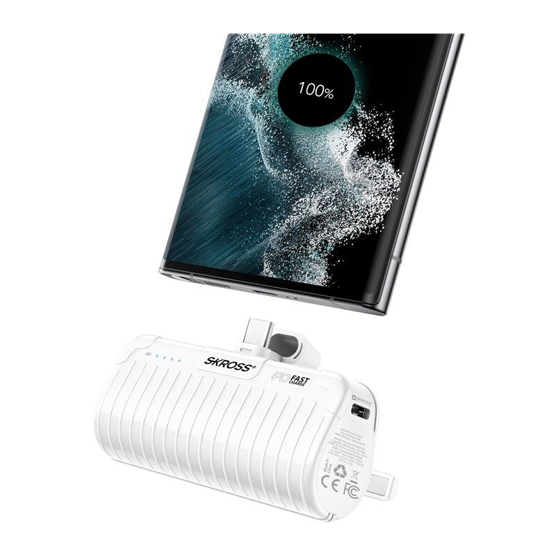 Power Stand 18,5 w, 5000 mAh, batterie externe et support pour smartphone en un. capacité maximale 5000 mAh