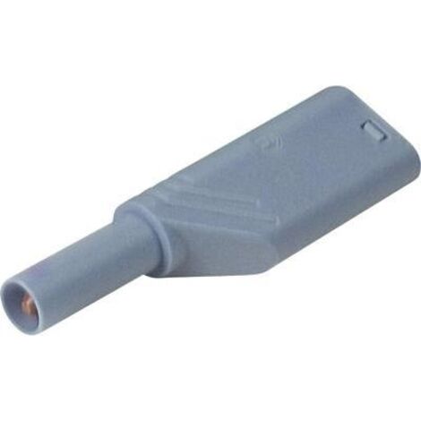 SKS GERMANY 934099102 SKS HIRSCHMANN LAS S G CONNETTORE DI SICUREZZA LAMELLARE, DRITTO, DIAMETRO PERNO: 4 MM, BLU, 1 PEZZO