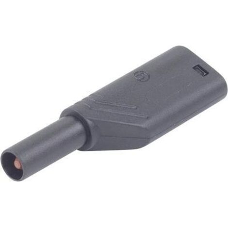 SKS HIRSCHMANN 934099100 M PLUG S CURIT SLAPES M LE DESTRO PIN: 4 MM NERO 1 PZ(I)