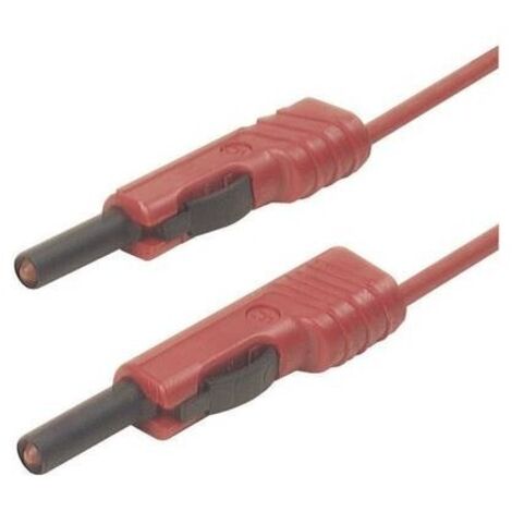 SKS Hirschmann 973646101 Cavo di misura rosso 1 m