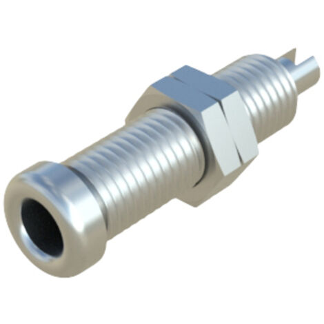 SKS Hirschmann BU 20 Laborbuchse Buchse, Einbau vertikal Stift-Ø: 4 mm Vernickelt 1 St.