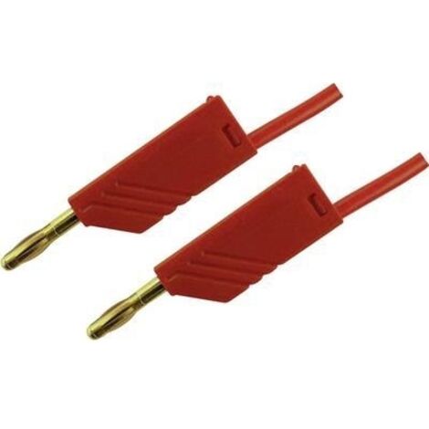 sks-hirschmann Hirschmann MLN 200/2,5 RT cavo rosso di misura 2 m