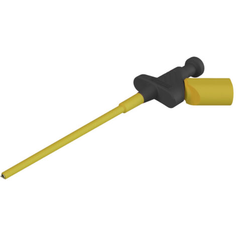 SKS Hirschmann KLEPS 250 sw Sicherheits-Abgreifklemme Steckanschluss 4 mm CAT II 300 V Schwarz