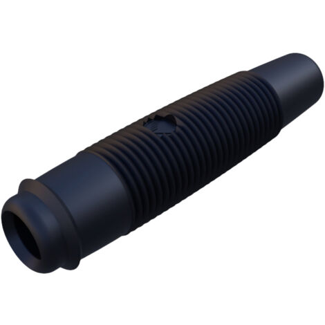 SKS Hirschmann KUN 30 Laborbuchse Buchse, gerade Stift-Ø: 4 mm Schwarz 1 St.