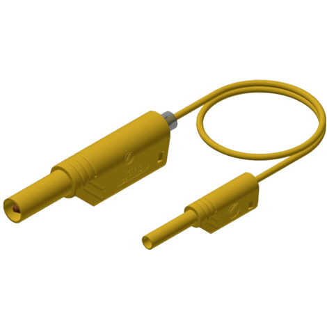 SKS Hirschmann MAL S WS 2-4 100/1 Sicherheits-Messleitung Lamellenstecker 4 mm Lamellenstecker 2 mm