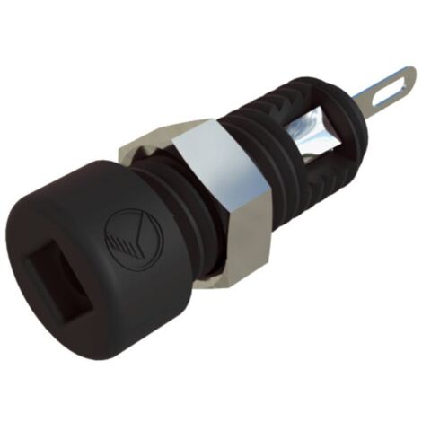 SKS HIRSCHMANN MBI 1 PRESA DA LABORATORIO IN MINIATURA PRESA VERTICALE Ø PERNO: 2 MM NERO 1 PZ.