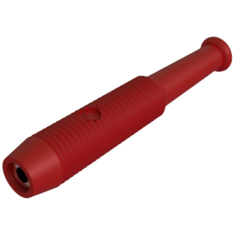SKS Hirschmann MKU 1 Miniatur-Laborbuchse Buchse, gerade Stift-Ø: 2 mm Rot 1 St.