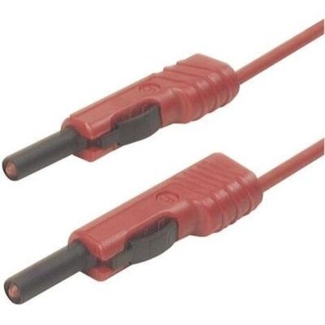 SKS Hirschmann MLB 50/1 V rt cordone di misura rosso