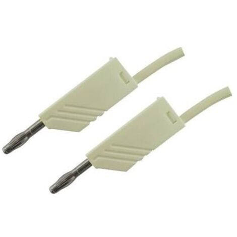 Sks Hirschmann MLN 100 2,5 WS Cavo di misura bianco
