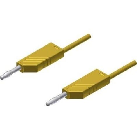 SKS Hirschmann MLN 200/2,5 GE cavo di misura giallo 2 m