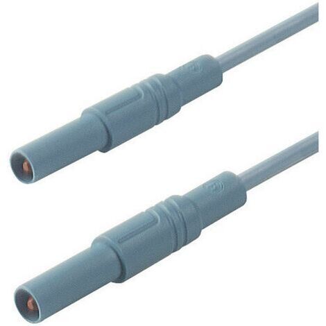 SKS Hirschmann MLS GG 200/2,5 bl Sicherheits-Messleitung Lamellenstecker 4 mm Lamellenstecker 4 mm 2