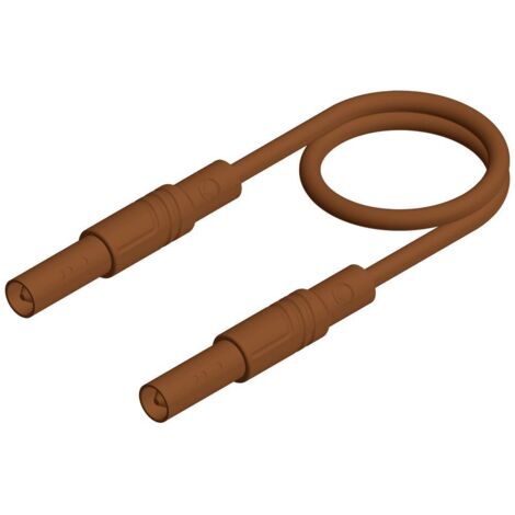 SKS Hirschmann MLS GG 200/2,5 Cavo di misura marrone