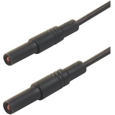 SKS Hirschmann MLS GG 50/2,5 cavo di misura nero 0,50 m