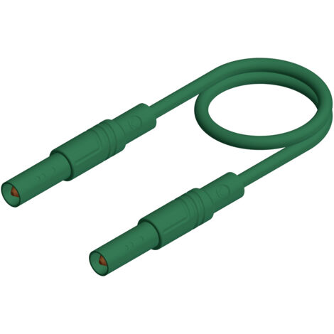 SKS Hirschmann MLS SIL GG 200/1 Sicherheits-Messleitung Lamellenstecker 4 mm Lamellenstecker 4 mm 2.