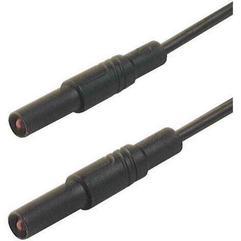 SKS Hirschmann MLS SIL GG 200/1 Sicherheits-Messleitung Lamellenstecker 4 mm Lamellenstecker 4 mm 2.