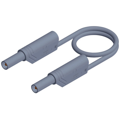 SKS Hirschmann MLS WS 100/2,5  Sicherheits-Messleitung Lamellenstecker 4 mm Lamellenstecker 4 mm 1.0