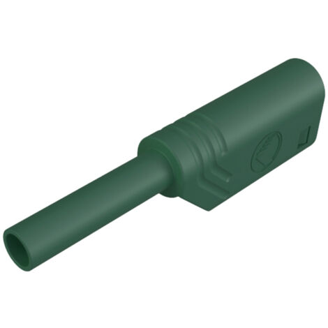SKS Hirschmann MST S WS 30 Au Laborstecker Stecker, gerade Stift-Ø: 2 mm Grün 1 St.