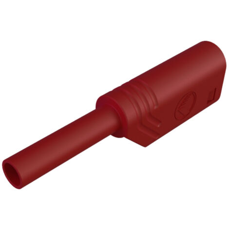 SKS Hirschmann MST S WS 30 Au Laborstecker Stecker, gerade Stift-Ø: 2 mm Rot 1 St.