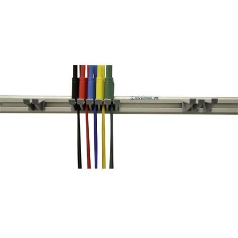 SKS Hirschmann PMS 4 S LMLH Sicherheits-Messleitungs-Set Lamellenstecker 4 mm Lamellenstecker 4 mm 1