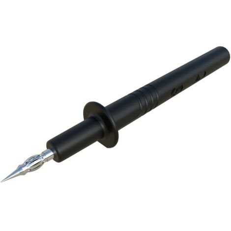 SKS Hirschmann PRUEF 3 sw Sonda Connettore 4 mm Ohne Messkategorie Nero 1 pz.