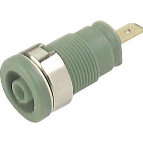 SKS HIRSCHMANN SEB 2610 F4,8 PRESA DI SICUREZZA DA LABORATORIO PRESA VERTICALE Ø PERNO: 4 MM VERDE 1 PZ.