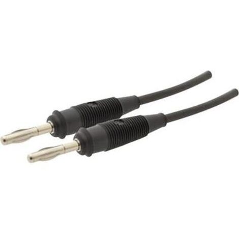 Sks-hirschmann SML 100/1 Cavo di misura nero 1 m
