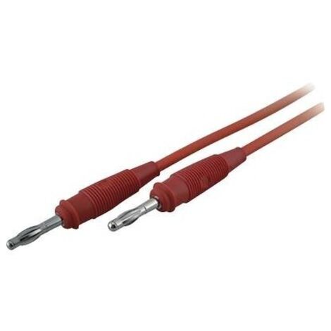 Sks-Hirschmann SML 100/1 Cavo di misura rosso professionale