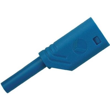 SKS Hirschmann Spina Banana maschio di sicurezza blu