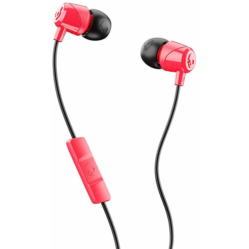 

jib red black auriculares de botón in-ear con cable y micrófono - Skullcandy