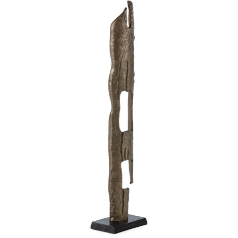 Skulptur 15x13x100 Ancient / Black Gold Accessoires und Geschenke Metall / Vasen, Tibors und unterstützt Paraplies für alle Stile, um dem Haus eine Note zu verleihen