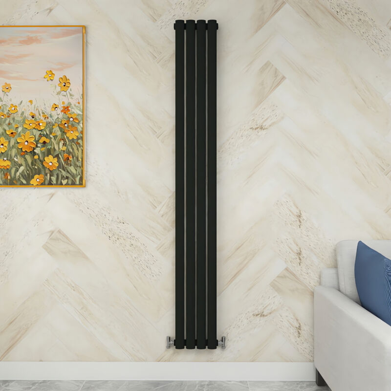 Image of Sky Bathroom - 1800x236mm Black Single&hellip;