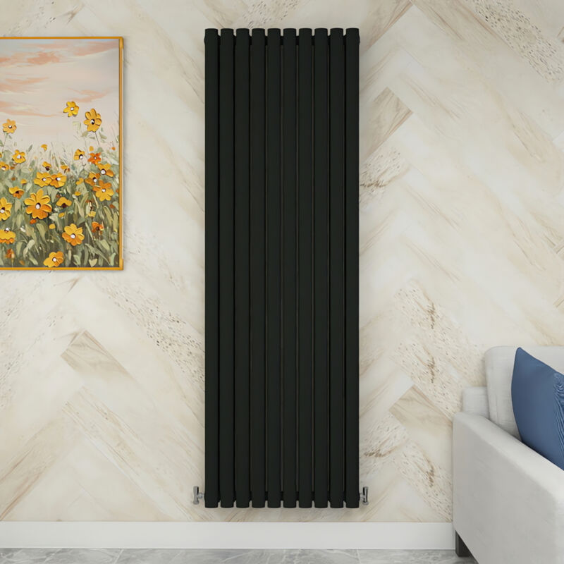 Image of Sky Bathroom - 1800x590mm Black Double&hellip;
