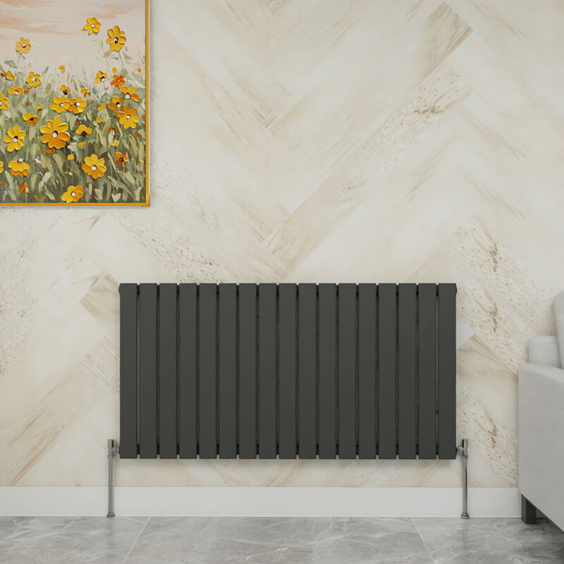 Image of Sky Bathroom - 600x1156mm Single Anthracite&hellip;