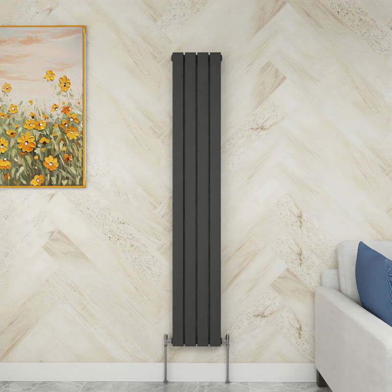Image of Sky Bathroom - 1600x272mm Double Anthracite&hellip;