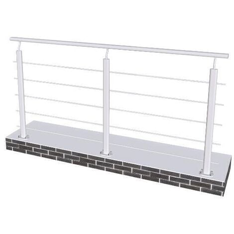 Sky Bathroom Angle Mobility Adjustable Handrail Matt Silver suitable for slopes/Steps/stairs 2mx0.87m