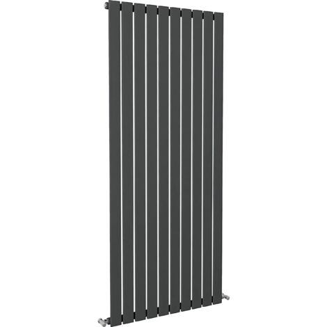 SKY Bathroom Flat Panel Radiator Vertical 1600x680mm Single Anthracite