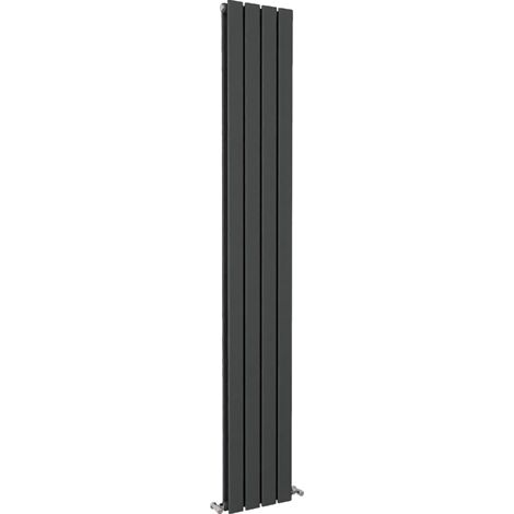 SKY Bathroom Flat Panel Radiator Vertical 1800x272mm Double Anthracite