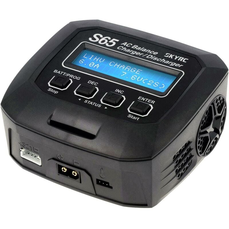 Skyrc - S65 Chargeur multifonction de modélisme 6 a Li-polymère, LiFePO, Li-ion, LiHV, NiMH, NiCd, plomb Q762882
