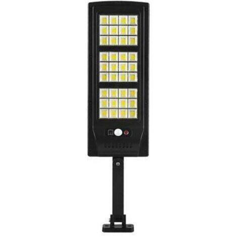 SL 144 LED-Solarlampe, 6000 K Stehlampe mit Fernbedienung, 3 Induktionsfunktionen für den menschlichen Körper.