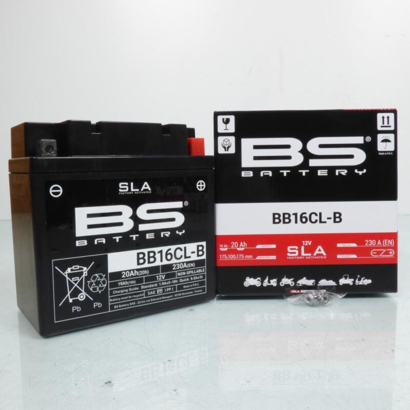 Sla-batterie Bs Battery Für Auto Yb16cl-b / 12 V 20 Ah, Neu