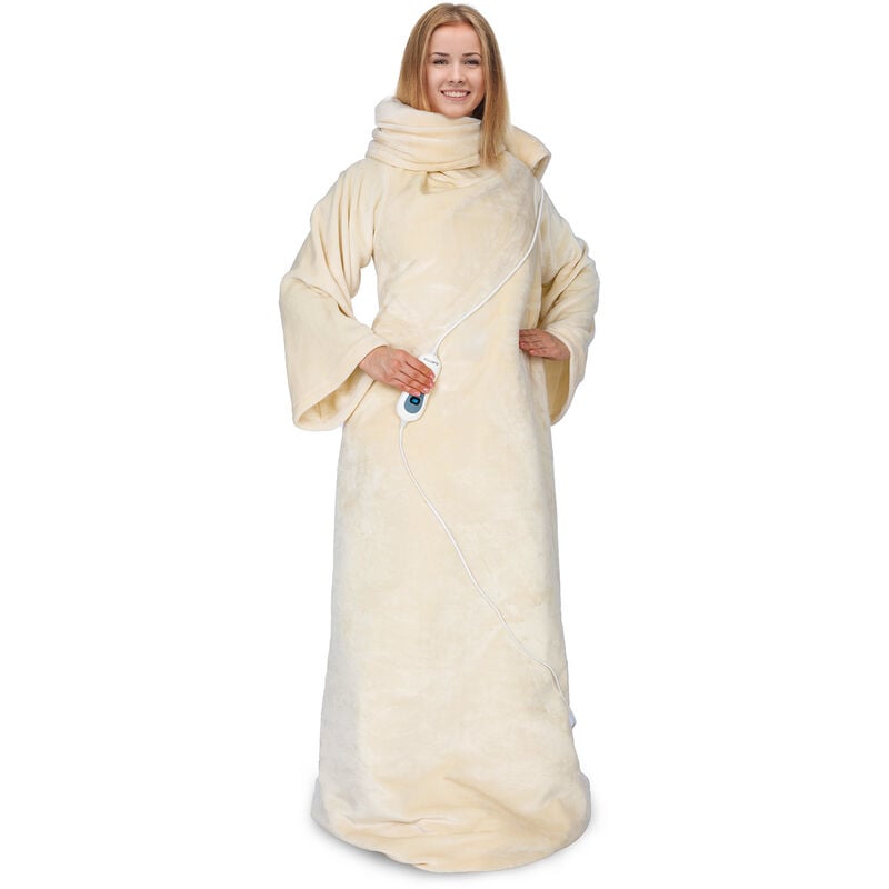 

Slanket Manta eléctrica con mangas 120W 155x180cm Coralina de fibra