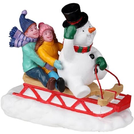 Sledding With Frosty - LEMAX COD. 22119