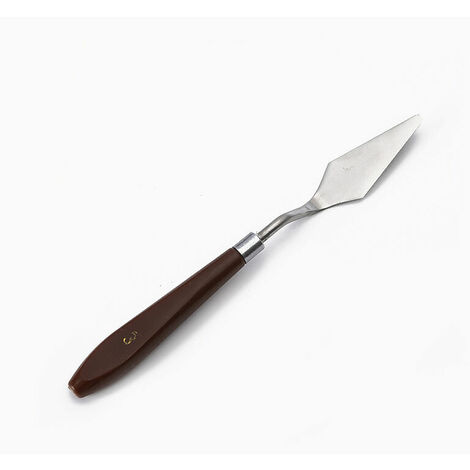 SL.GT,Lot de 5 spatules en acier inoxydable pour peinture à l'huile Palette Couteau Peinture Grattoir
