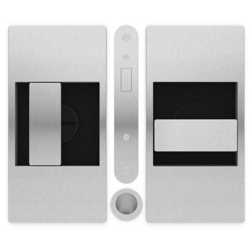 Kit coulissant Slidelock fermé + poignée inox