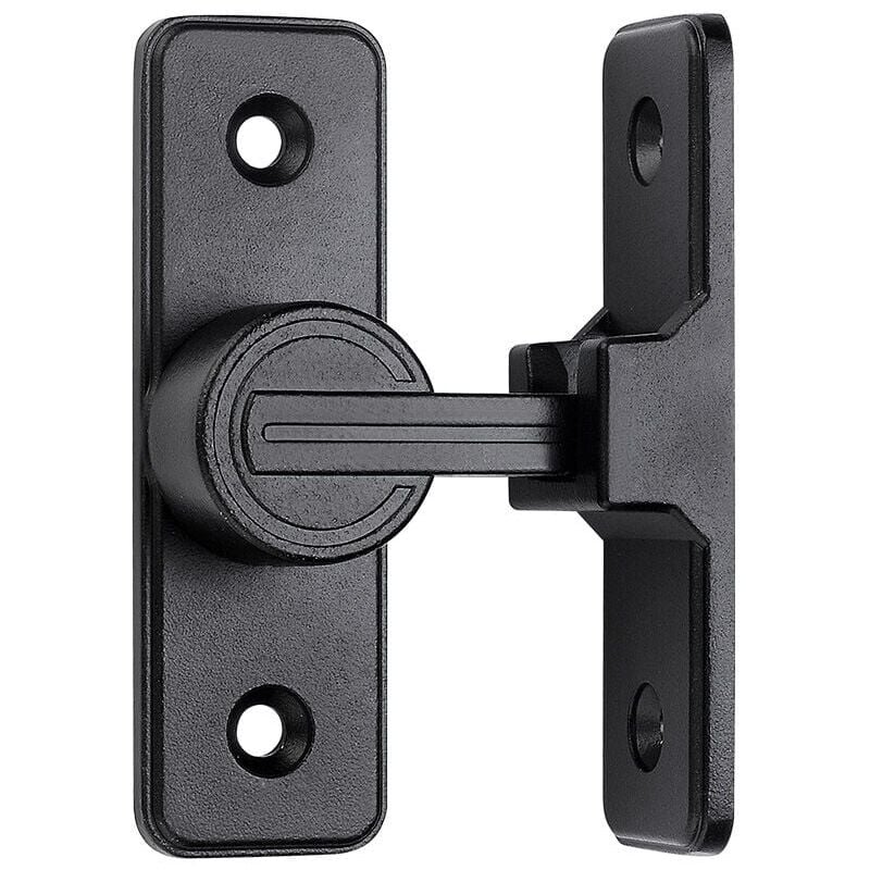 Gabrielle - Sliding Barn Door Locks and Latches, 90 Degree Right Angle Door Latches, Swing Latch, Security Door Latch, Suitable for Garden, Bathroom